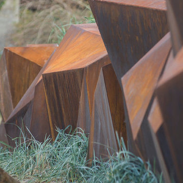 Metamorphous - A Corten Steel Seawall Sculpture