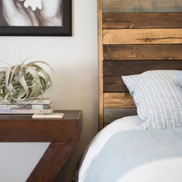 Cozy Rustic Master Suite
