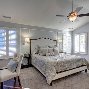Master Suite with Cathedral Ceiling
