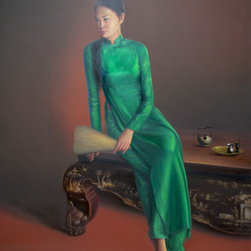 Young Lady - Paintings