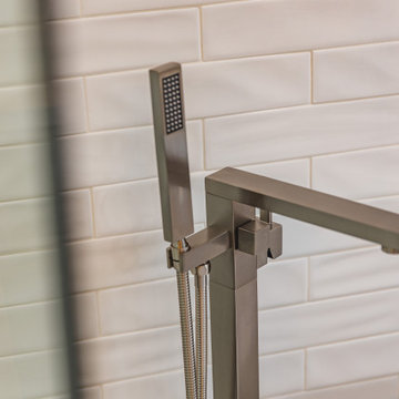 Contemporary Bathroom Remodeling Project - Ashburn