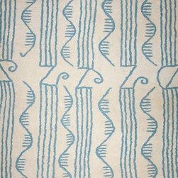 Afghani Uzbek Felt Wool Rug - Area Rugs