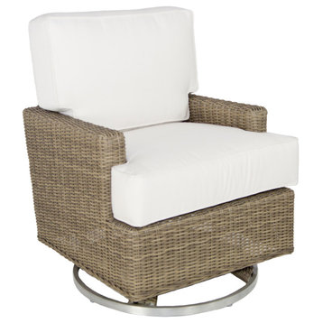 Palisades Swivel Rocker, Spectrum Eggshell