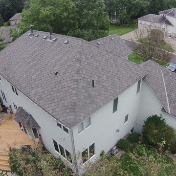 GAF Designers Series "Sienna" color "Aged Oak" by Storm Group