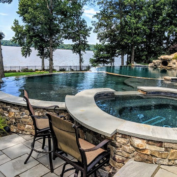 Lakeside Luxury Vanishing Edge Pool