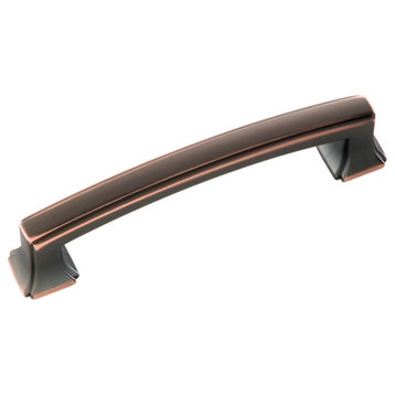 Belwith Hickory 96mm Bridges Oil-Rubbed Bronze Cabinet Pull P3232-OBH Hardware