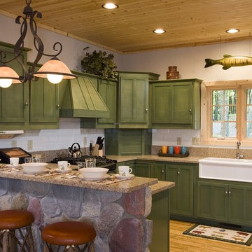 Log Home Kitchens