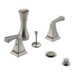 Delta Dryden&trade; Bidet Faucet - Less Handles - Bidet Faucets