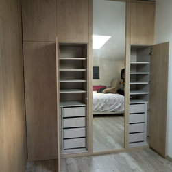 Am&eacute;nagement d'un dressing sous-pente - Products