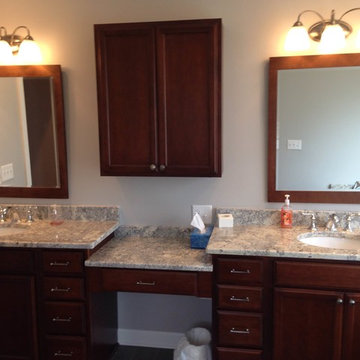 Awesome job done by Ken Dixon Remodeling and Carolina Custom Surfaces.