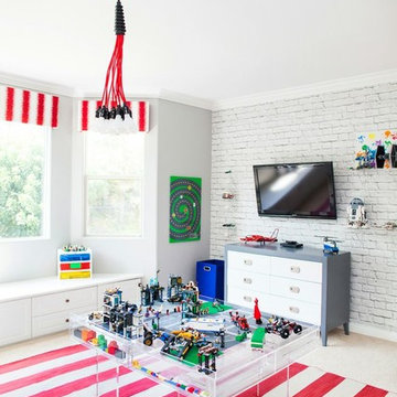 Hank Jr's Lego Room