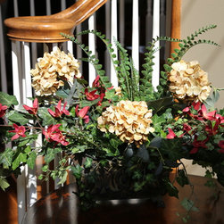 Morganshire Decorating Project - Artificial Flowers Plants And Trees
