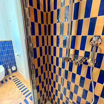 CA- Salle de bains Bejmat Bleu