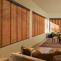 Skyline Gliding Vertical Hunter Douglas Panels - Window Treatments