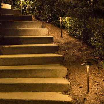 Alpharetta, GA House and Backyard Lighting Project