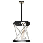 Eurofase - Eurofase 35643-012 Sarise Chandelier 4 Light Crystal/Metal - Sarise 4-Light Led Chandelier, Black Finish, ClearSarise Chandelier 4  Sarise Chandelier 4  *UL Approved: YES Energy Star Qualified: n/a ADA Certified: n/a  *Number of Lights: 4-*Wattage:6w LED bulb(s) *Bulb Included:No *Bulb Type:No *Finish Type:Black