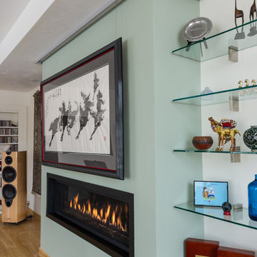 How to Hang Art on Stone, Concrete or Brick Walls and Fireplaces