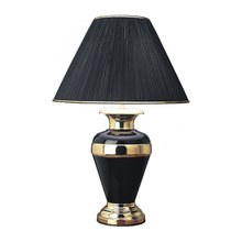 Black table lamps
