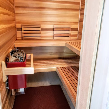 St, Clairsville Ohio Pool House Sauna