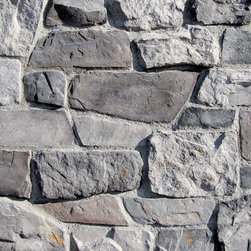 Coronado Stone Tuscan Villa / Color: Coal - Manufactured Stone Veneer Products - Bricks And Masonry