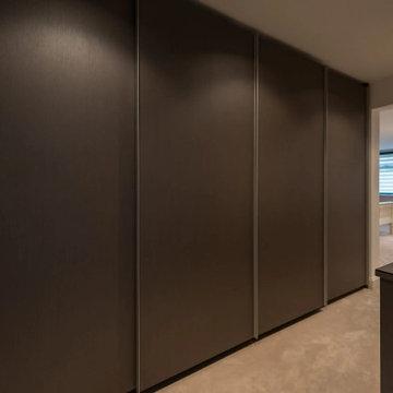 Built-in Wardrobe With Sliding Wardrobe Harrow on the Hill | Inspired Elements