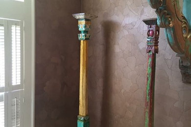 Inspiration for a victorian bathroom remodel in Austin