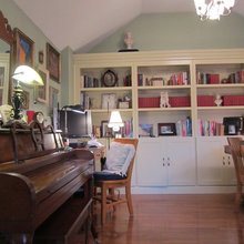 bookshelves