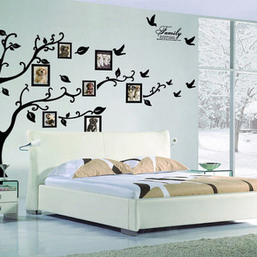 Photo frame wall decal (family tree wall decal)