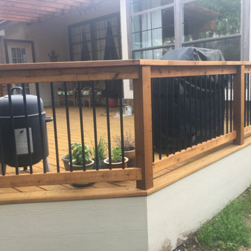 Round Rock Deck and Pergola Addition in Oaklands Subdivision