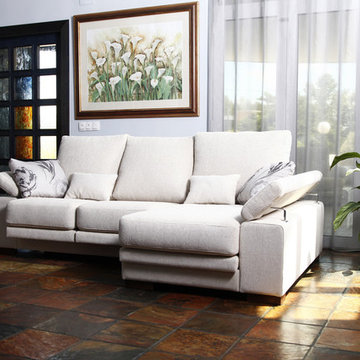 Nimbo Sectional Sofa Power Sliding Chase Lounge by Famaliving California