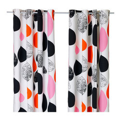 Whimsical Work Space - Curtains