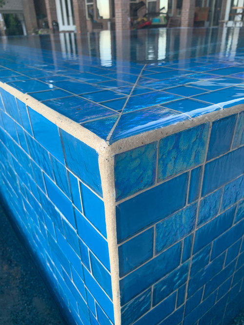Dye Grout For Glass Tile On A Pool, Should You Seal Pool Tile Grout