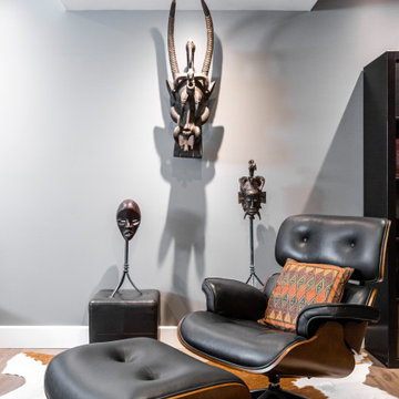 A man cave fit for a king & queen - Designer's insight