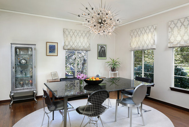 Midcentury Dining Room by Melinamade - Residential Design + Interiors