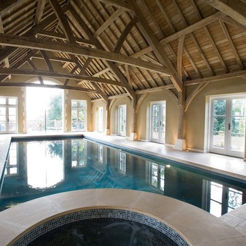 Barn Conversion Indoor Swimming Pool in Oxfordshire