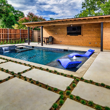 Geometric Pool Designs Dallas, Highland Park & Plano