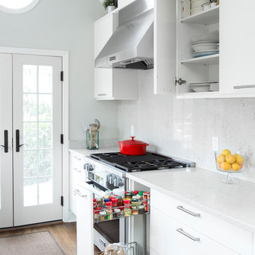 Pullout Spice Rack | Greenwich Ranch Renovation