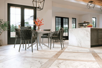 Trendy dining room photo in Other