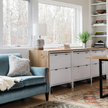 Home Office Storage | Sea View Rhode Island Home