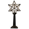 17 High Moravian Star Accent Lamp