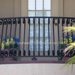 Aluminum Bellowed Balcony Railing - Outdoor Products