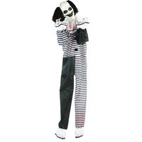 Life-Size Animatronic Clown, Indoor/Outdoor Halloween Decoration
