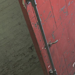 Washington Industrial Dark Steel Pipe Door Pull Handle - Door Handles