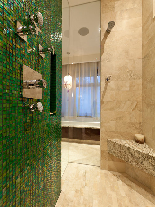 Glass Shower Tile Houzz