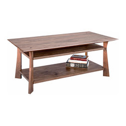 Waterfall Coffee Table - Coffee And Accent Tables