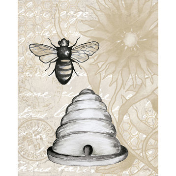 "Bee Hives I" Canvas Art, 16"x24"