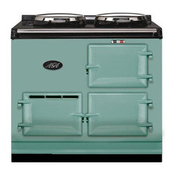 AGA 2 Oven Natural Gas Cooker With Module, Pistachio | A2O-DV-MOD-NG-PIS - Gas Ranges And Electric Ranges