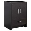 Fresca Imperia 24" Dark Gray Oak  Modern Bathroom Cabinet, FCB9424DGO