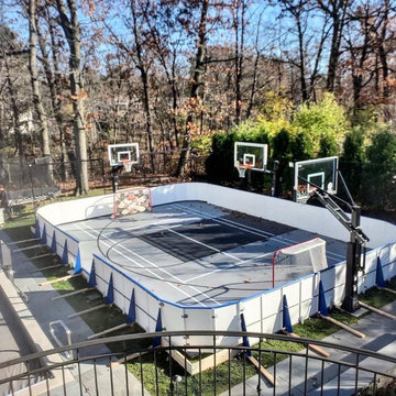 SNAPSPORTS Multi-Game Backyard Court