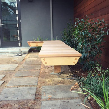Yellow Cedar Entry Bench